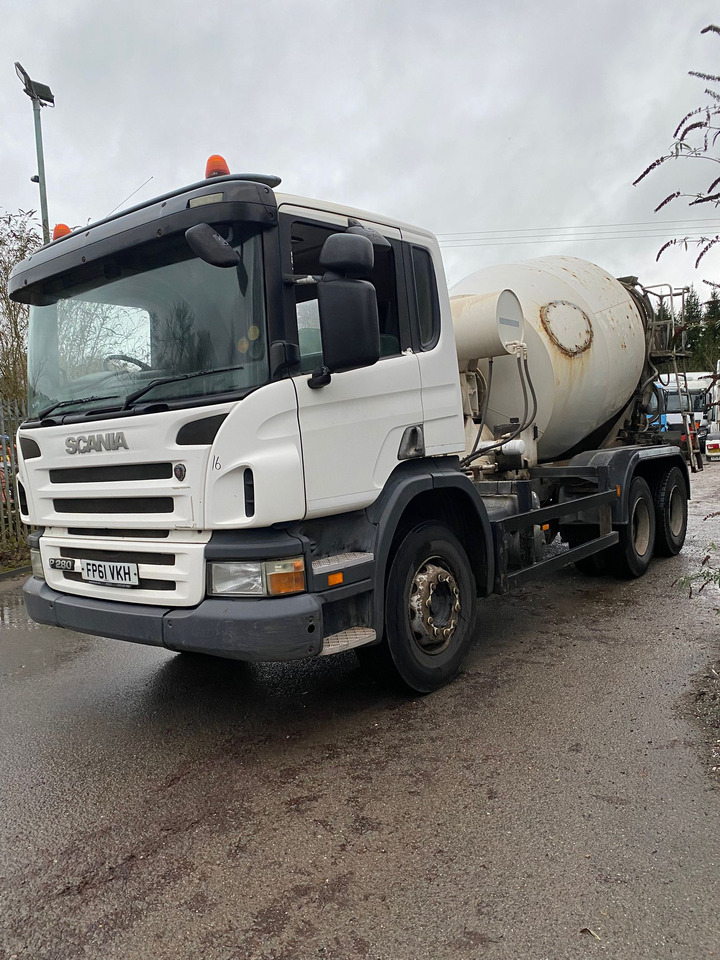 Scania P280 6x4 Concrete Mixer - Fahrmischer: das Bild 1 Scania P280 6x4 Concrete Mixer - Fahrmischer: das Bild 1