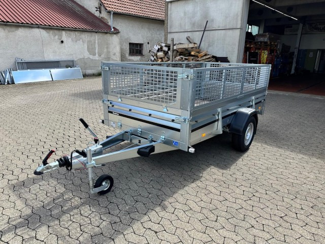 Brenderup 2300S Stahl 1,3 to. mit Laubgitter kippbar KV, 3010x1530x400mm - PKW Anhänger: das Bild 1 Brenderup 2300S Stahl 1,3 to. mit Laubgitter kippbar KV, 3010x1530x400mm - PKW Anhänger: das Bild 1