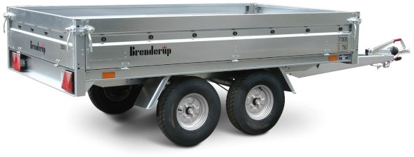 Brenderup 3251STB1300, 1000 kg, Stahl Hochlader, 2500 x 1420 x 350 mm - PKW Anhänger: das Bild 4 Brenderup 3251STB1300, 1000 kg, Stahl Hochlader, 2500 x 1420 x 350 mm - PKW Anhänger: das Bild 4