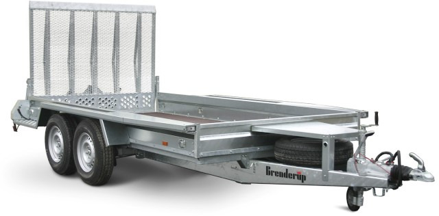 Brenderup Baumaschinentransporter MT 3600 STB3500, 3,5 to. 365x180mm - Baumaschinenanhänger: das Bild 1 Brenderup Baumaschinentransporter MT 3600 STB3500, 3,5 to. 365x180mm - Baumaschinenanhänger: das Bild 1