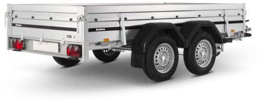 Brenderup Tieflader 2300S Stahl, 2,5 to. 3010x1530x400mm - PKW Anhänger: das Bild 4 Brenderup Tieflader 2300S Stahl, 2,5 to. 3010x1530x400mm - PKW Anhänger: das Bild 4