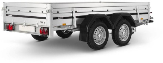 Brenderup Tieflader 2300S Stahl, 2,5 to. 3010x1530x400mm - PKW Anhänger: das Bild 5 Brenderup Tieflader 2300S Stahl, 2,5 to. 3010x1530x400mm - PKW Anhänger: das Bild 5