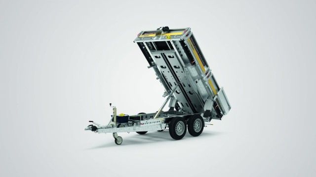 Brian James Cargo Tipper 526 Heckkipper 526-2716-27-2-12, 2700 x 1600 x 300 mm, 2,7 to. - Kipper Anhänger: das Bild 1 Brian James Cargo Tipper 526 Heckkipper 526-2716-27-2-12, 2700 x 1600 x 300 mm, 2,7 to. - Kipper Anhänger: das Bild 1