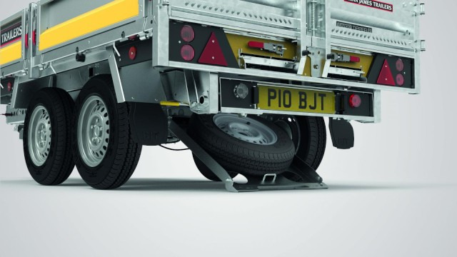 Brian James Cargo Tipper 526 Heckkipper 526-3116-35-2-12, 3100 x 1600 x 300 mm, 3,5 to. - Kipper Anhänger: das Bild 5 Brian James Cargo Tipper 526 Heckkipper 526-3116-35-2-12, 3100 x 1600 x 300 mm, 3,5 to. - Kipper Anhänger: das Bild 5