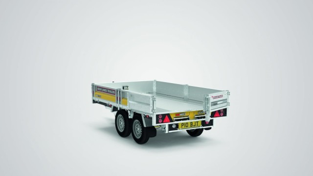 Brian James Cargo Tipper 526 Heckkipper 526-3116-35-2-12, 3100 x 1600 x 300 mm, 3,5 to. - Kipper Anhänger: das Bild 2 Brian James Cargo Tipper 526 Heckkipper 526-3116-35-2-12, 3100 x 1600 x 300 mm, 3,5 to. - Kipper Anhänger: das Bild 2