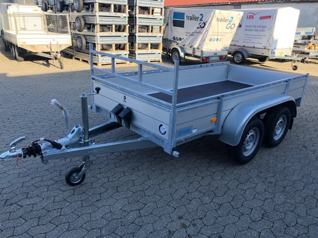 Hapert Azure L-2 Tieflader 3030 x 1490 x 370 mm, ZG 2,0 to. - PKW Anhänger: das Bild 1 Hapert Azure L-2 Tieflader 3030 x 1490 x 370 mm, ZG 2,0 to. - PKW Anhänger: das Bild 1