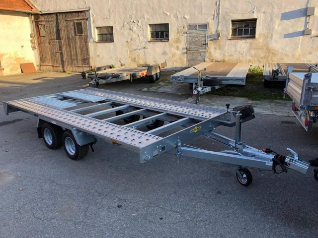 Humbaur Autotransportanhänger FTK 274022, 4000 x 2140 x 50 mm, 2,7 to. - Autotransporter Anhänger: das Bild 1 Humbaur Autotransportanhänger FTK 274022, 4000 x 2140 x 50 mm, 2,7 to. - Autotransporter Anhänger: das Bild 1