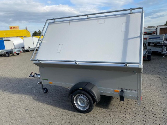 Humbaur HA 132513-5 mit Holz-Alu Deckel mit Reling 1300 kg, 2510 x 1310 x 500mm, 100 km/h - PKW Anhänger: das Bild 2 Humbaur HA 132513-5 mit Holz-Alu Deckel mit Reling 1300 kg, 2510 x 1310 x 500mm, 100 km/h - PKW Anhänger: das Bild 2
