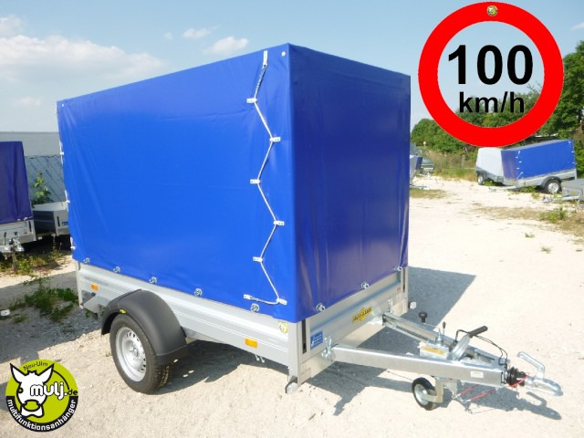 Humbaur HA 132513 mit KV, Hochplane 160 cm, 100 km/h 1300 kg, 2510 x 1310 x 350mm - PKW Anhänger: das Bild 1 Humbaur HA 132513 mit KV, Hochplane 160 cm, 100 km/h 1300 kg, 2510 x 1310 x 350mm - PKW Anhänger: das Bild 1