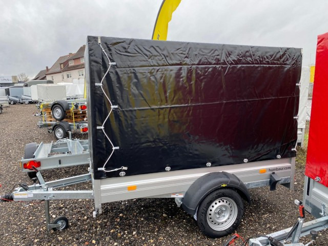 Humbaur HA 132513 mit KV, Hochplane 160 cm, 100 km/h 1300 kg, 2510 x 1310 x 350mm - PKW Anhänger: das Bild 3 Humbaur HA 132513 mit KV, Hochplane 160 cm, 100 km/h 1300 kg, 2510 x 1310 x 350mm - PKW Anhänger: das Bild 3