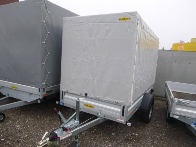 Humbaur HA 133015 mit KV, 1300 kg, 3030 x 1500 x 350 mm mit Hochplane 180 cm - PKW Anhänger: das Bild 1 Humbaur HA 133015 mit KV, 1300 kg, 3030 x 1500 x 350 mm mit Hochplane 180 cm - PKW Anhänger: das Bild 1