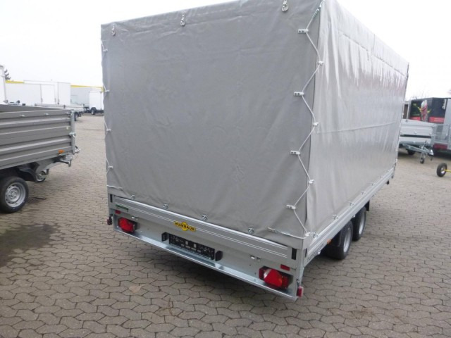 Humbaur HN 254118 Hochlader mit Hochplane 2,5 to. 4100 x 1850 x 350 mm - PKW Anhänger: das Bild 4 Humbaur HN 254118 Hochlader mit Hochplane 2,5 to. 4100 x 1850 x 350 mm - PKW Anhänger: das Bild 4