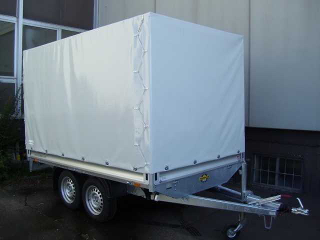 Humbaur HT 253118 Hochlader 2,5 to. mit Hochplane 200 cm - PKW Anhänger: das Bild 1 Humbaur HT 253118 Hochlader 2,5 to. mit Hochplane 200 cm - PKW Anhänger: das Bild 1