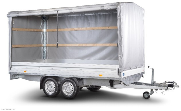 Humbaur HT 254118 Hochlader mit Plane 4100x1850x350mm - PKW Anhänger: das Bild 4 Humbaur HT 254118 Hochlader mit Plane 4100x1850x350mm - PKW Anhänger: das Bild 4
