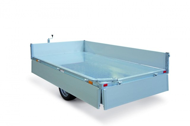 Humbaur HUK 152314 Heckkipper 1,5 t. 2300 x 1400 x 300mm - Kipper Anhänger: das Bild 2 Humbaur HUK 152314 Heckkipper 1,5 t. 2300 x 1400 x 300mm - Kipper Anhänger: das Bild 2