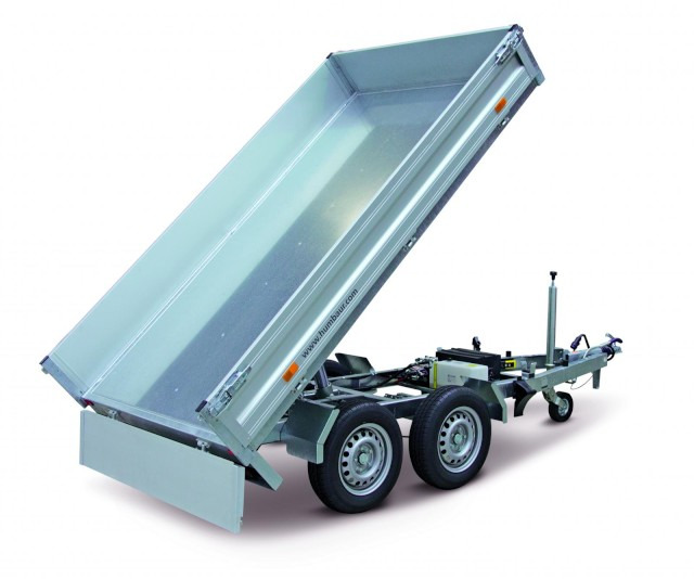 Humbaur HUK 272715 Heckkipper 2,7 t. 2680 x 1500 x 300mm - Kipper Anhänger: das Bild 2 Humbaur HUK 272715 Heckkipper 2,7 t. 2680 x 1500 x 300mm - Kipper Anhänger: das Bild 2