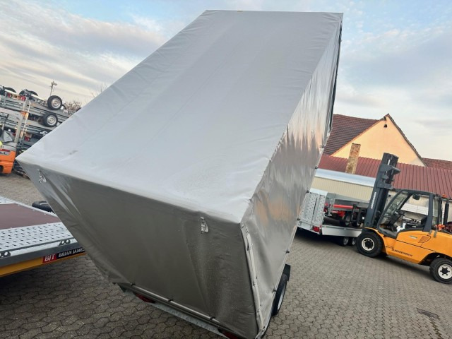 Kipper Anhänger neu kaufen Humbaur HUK 272715 Heckkipper 2,7 t. mit Hochplane 2680 x 1500 x 300mm: das Bild 9