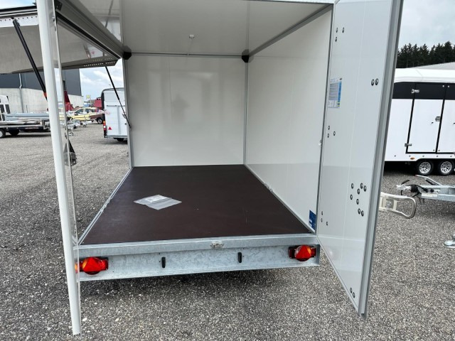 Humbaur Koffer HKN 25 32 21-20 PF30, 2,5 to. Verkaufsklappe 3185x2030x1885 mm - Koffer Anhänger: das Bild 4 Humbaur Koffer HKN 25 32 21-20 PF30, 2,5 to. Verkaufsklappe 3185x2030x1885 mm - Koffer Anhänger: das Bild 4