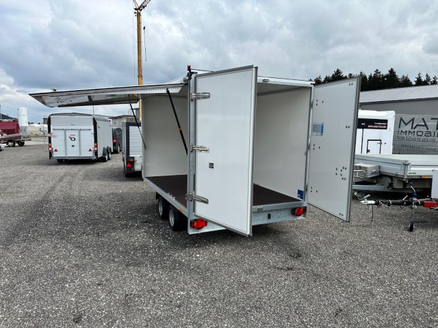 Humbaur Koffer HKN 25 32 21-20 PF30, 2,5 to. Verkaufsklappe 3185x2030x1885 mm - Koffer Anhänger: das Bild 5 Humbaur Koffer HKN 25 32 21-20 PF30, 2,5 to. Verkaufsklappe 3185x2030x1885 mm - Koffer Anhänger: das Bild 5