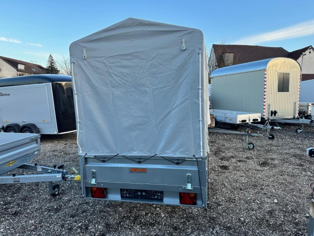 Neptun GN124, N7-263 KPS, 750 kg 2630 x 1450 x 400 mm, mit Hochplane 160 cm - PKW Anhänger: das Bild 4 Neptun GN124, N7-263 KPS, 750 kg 2630 x 1450 x 400 mm, mit Hochplane 160 cm - PKW Anhänger: das Bild 4