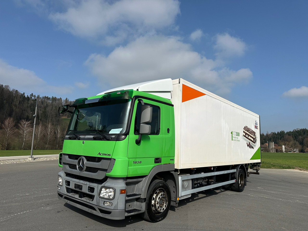MERCEDES-BENZ Actros 18.36 Kühler Hebebühne - Kühlkoffer LKW: das Bild 1 MERCEDES-BENZ Actros 18.36 Kühler Hebebühne - Kühlkoffer LKW: das Bild 1