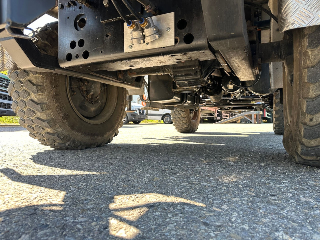 MERCEDES-BENZ MB Trac 700K Brücke-Kran-Seilwinde - Kommunaltraktor: das Bild 5 MERCEDES-BENZ MB Trac 700K Brücke-Kran-Seilwinde - Kommunaltraktor: das Bild 5