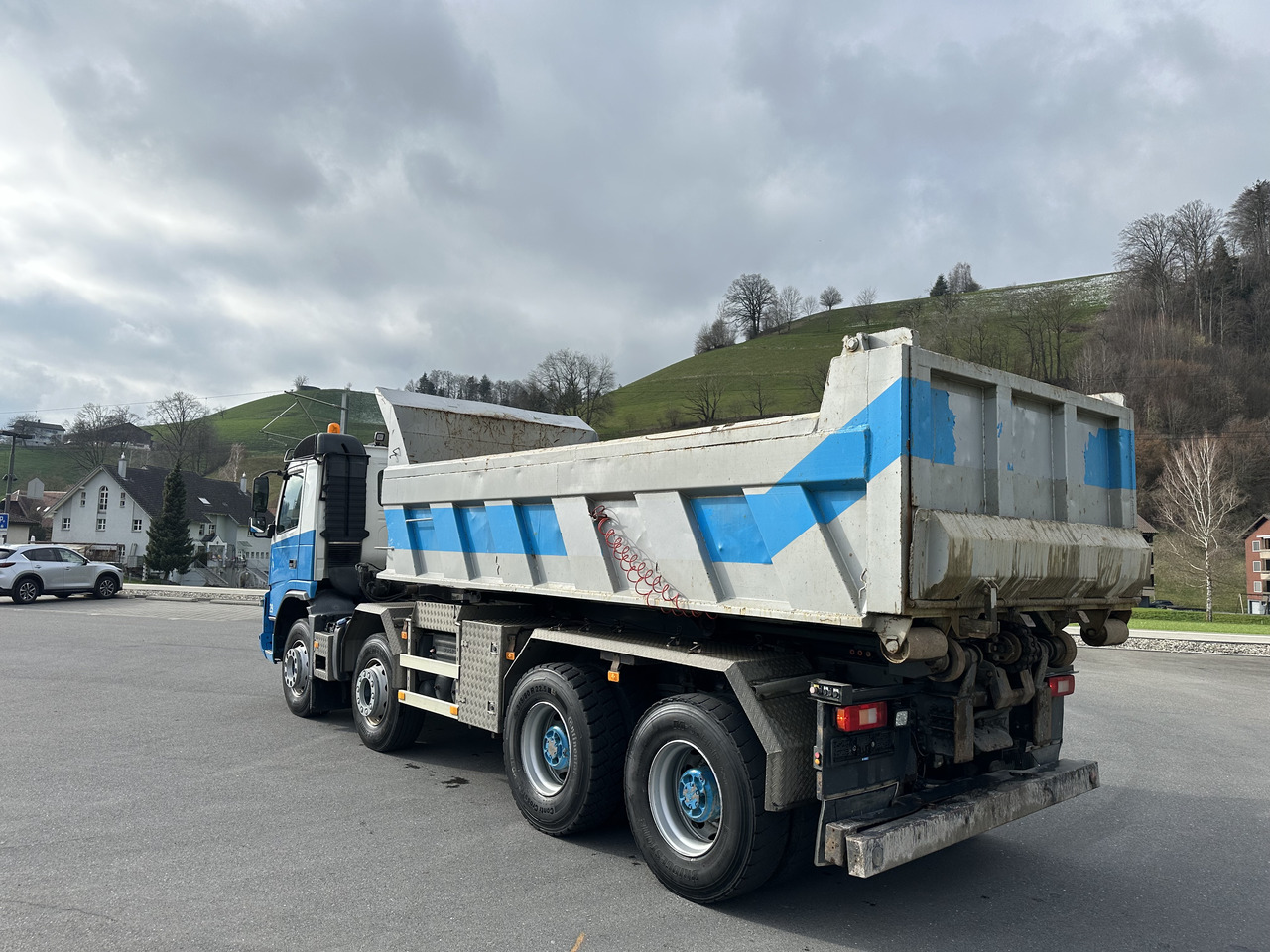 Abrollkipper VOLVO FMX 420 440 460 480 8x4 Kettengäret sörling mulde: das Bild 7