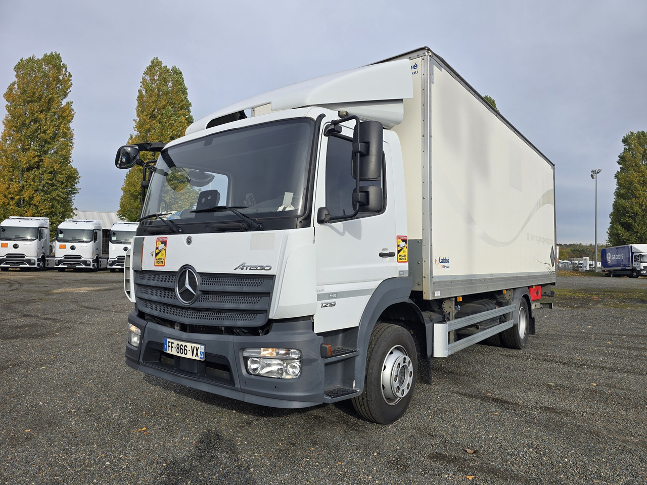 MERCEDES-BENZ Atego 1218 - Box - LIFT - SIDE DOOR - ADR - Koffer LKW: das Bild 1 MERCEDES-BENZ Atego 1218 - Box - LIFT - SIDE DOOR - ADR - Koffer LKW: das Bild 1