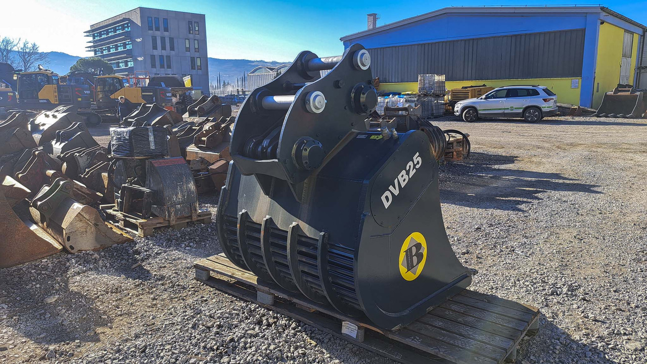 Screening bucket DVB25 1200 mm UNI80 for 18-22 ton excavators - Sortierschaufel für Bagger: das Bild 4 Screening bucket DVB25 1200 mm UNI80 for 18-22 ton excavators - Sortierschaufel für Bagger: das Bild 4