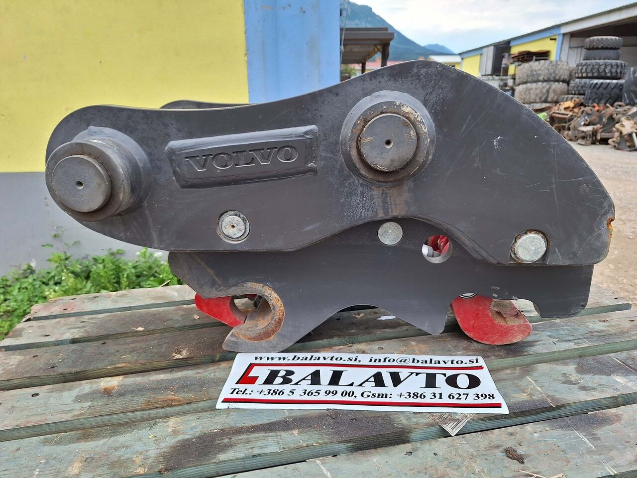 Volvo 14736062 Volvo EC140, ECR145, EW140 - Schnellwechsler für Bagger: das Bild 1 Volvo 14736062 Volvo EC140, ECR145, EW140 - Schnellwechsler für Bagger: das Bild 1