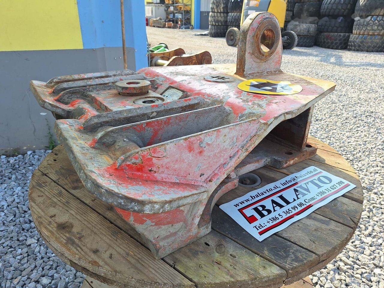 Wimmer aloch 3 attachment plate S3 - Schnellwechsler für Bagger: das Bild 1 Wimmer aloch 3 attachment plate S3 - Schnellwechsler für Bagger: das Bild 1