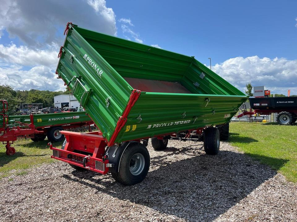 Kipper Pronar T672 Eco 8t 40km/h Anhänger Auflaufbremse - Landwirtschaftlicher Kipper: das Bild 3 Kipper Pronar T672 Eco 8t 40km/h Anhänger Auflaufbremse - Landwirtschaftlicher Kipper: das Bild 3
