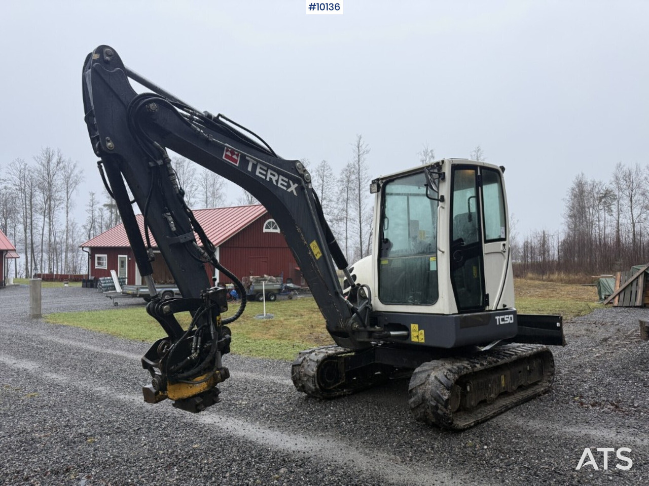 Crawler excavator Terex TC50 with rotor and tools - Andere Technik: das Bild 1 Crawler excavator Terex TC50 with rotor and tools - Andere Technik: das Bild 1