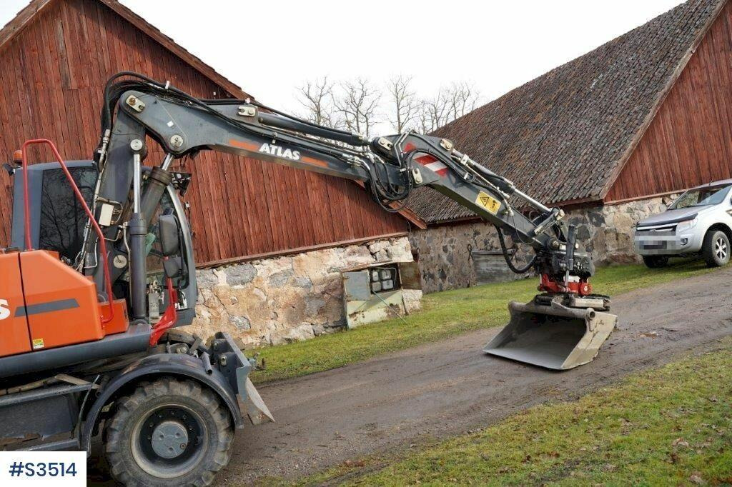 Atlas 140W Excavator - Mobilbagger: das Bild 4 Atlas 140W Excavator - Mobilbagger: das Bild 4