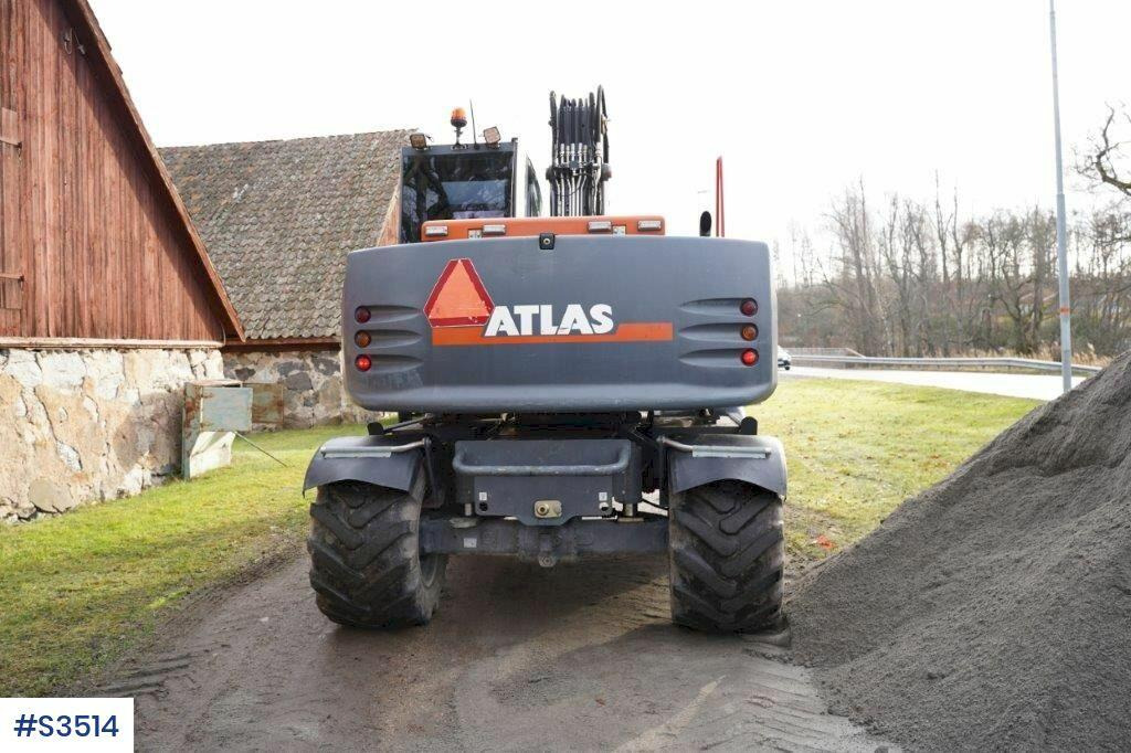 Atlas 140W Excavator - Mobilbagger: das Bild 5 Atlas 140W Excavator - Mobilbagger: das Bild 5