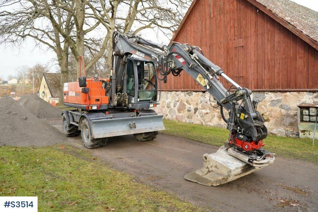 Atlas 140W Excavator - Mobilbagger: das Bild 2 Atlas 140W Excavator - Mobilbagger: das Bild 2