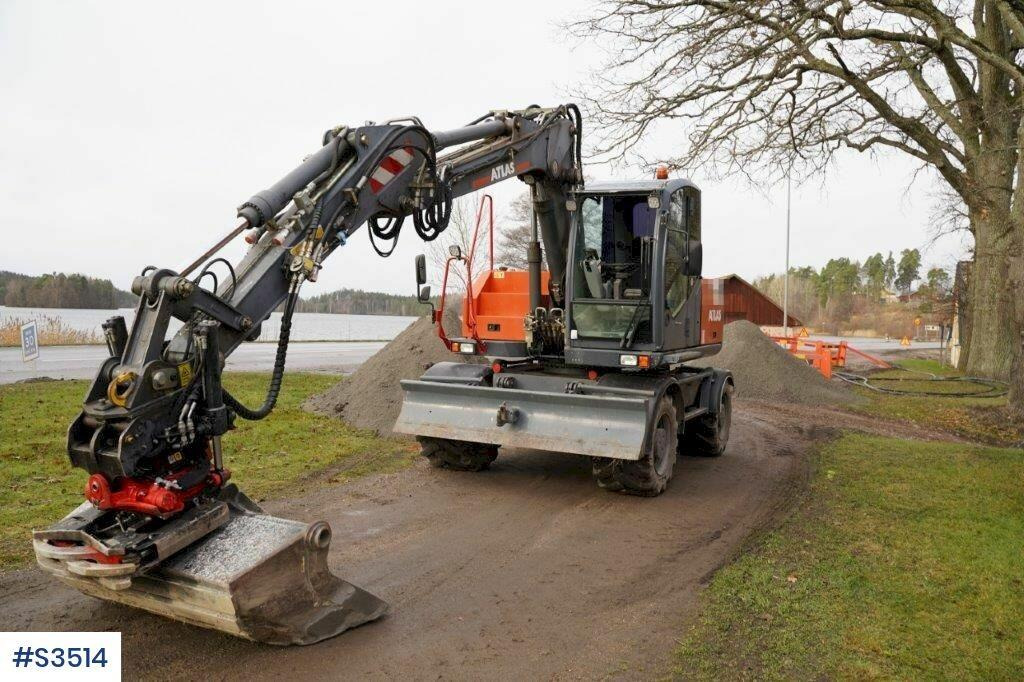 Atlas 140W Excavator - Mobilbagger: das Bild 1 Atlas 140W Excavator - Mobilbagger: das Bild 1