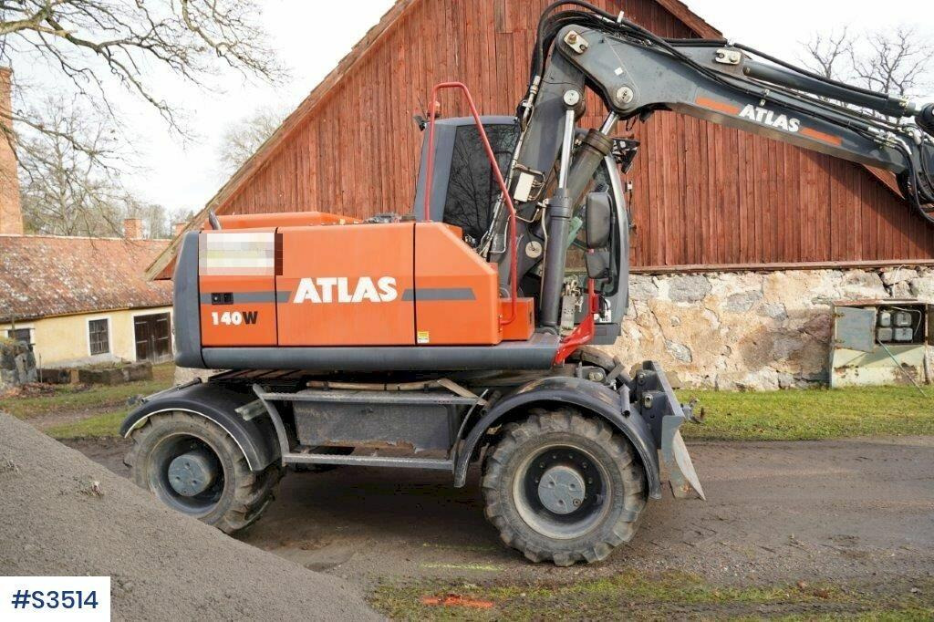 Atlas 140W Excavator - Mobilbagger: das Bild 3 Atlas 140W Excavator - Mobilbagger: das Bild 3