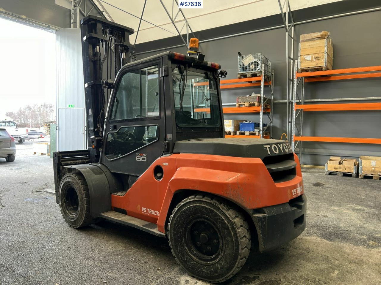 COUNTERBALANCE FORKLIFT, TOYOTA TONERO 40-8FD60N (SEE VIDEO) - Gabelstapler: das Bild 3 COUNTERBALANCE FORKLIFT, TOYOTA TONERO 40-8FD60N (SEE VIDEO) - Gabelstapler: das Bild 3