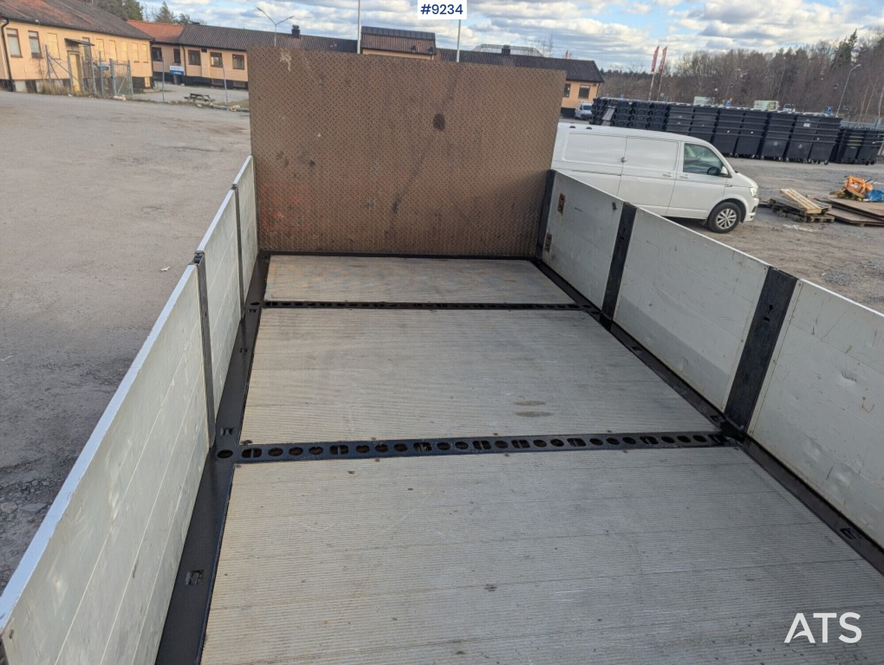 Pritsche LKW, Autokran Crane Truck Volvo FM 330 4X2 with tail lift: das Bild 9