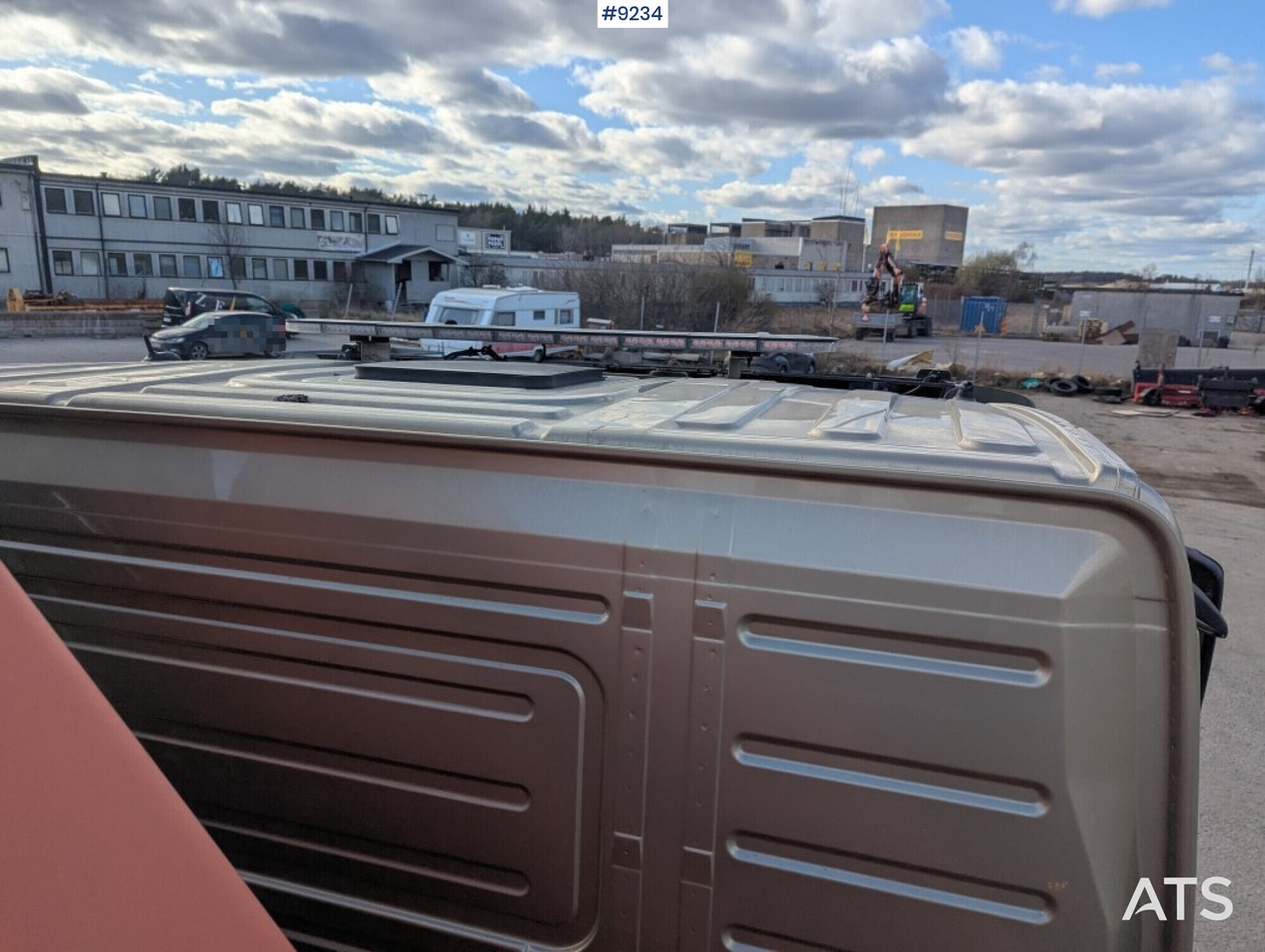 Pritsche LKW, Autokran Crane Truck Volvo FM 330 4X2 with tail lift: das Bild 12