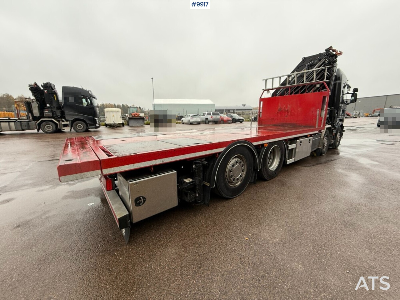 Crane truck/Flatbed truck Scania R520 8X2*6 HIAB XS 855E-8 HIPRO - Pritsche LKW, Autokran: das Bild 5 Crane truck/Flatbed truck Scania R520 8X2*6 HIAB XS 855E-8 HIPRO - Pritsche LKW, Autokran: das Bild 5