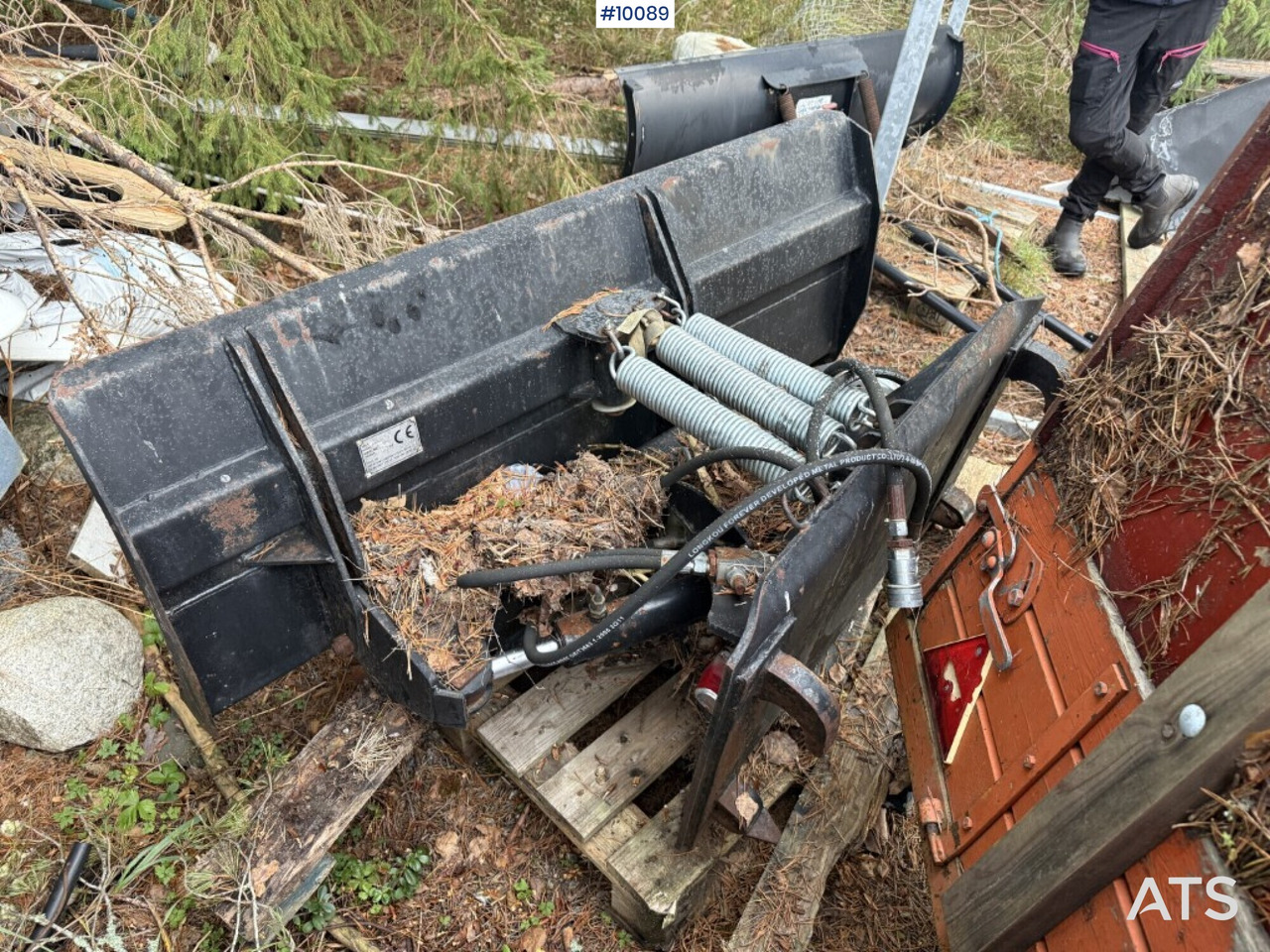 Diagonal Plow Kellfri SP150T Trima and tooth bucket - Schneepflug: das Bild 3 Diagonal Plow Kellfri SP150T Trima and tooth bucket - Schneepflug: das Bild 3