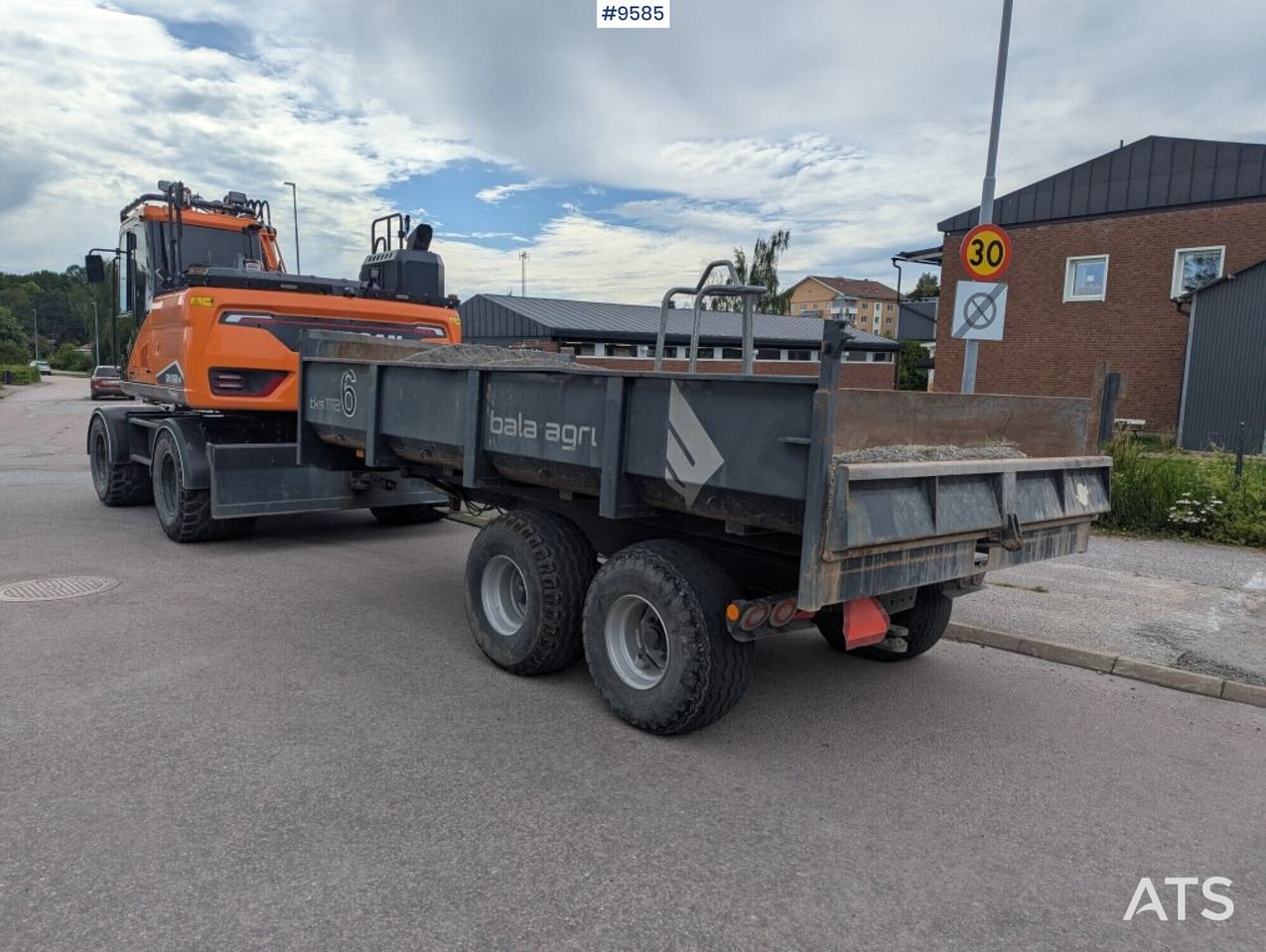 Excavator Doosan DX160W-7 with tipper (SEE VIDEO) - Mobilbagger: das Bild 5 Excavator Doosan DX160W-7 with tipper (SEE VIDEO) - Mobilbagger: das Bild 5