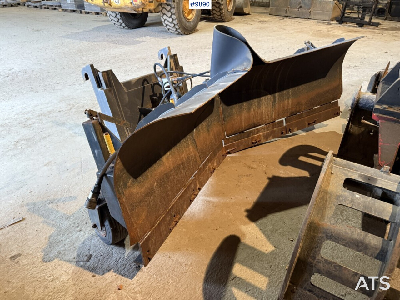 Folding plow - Uni-Väg UV-280 - Stora BM - Schneepflug: das Bild 1 Folding plow - Uni-Väg UV-280 - Stora BM - Schneepflug: das Bild 1