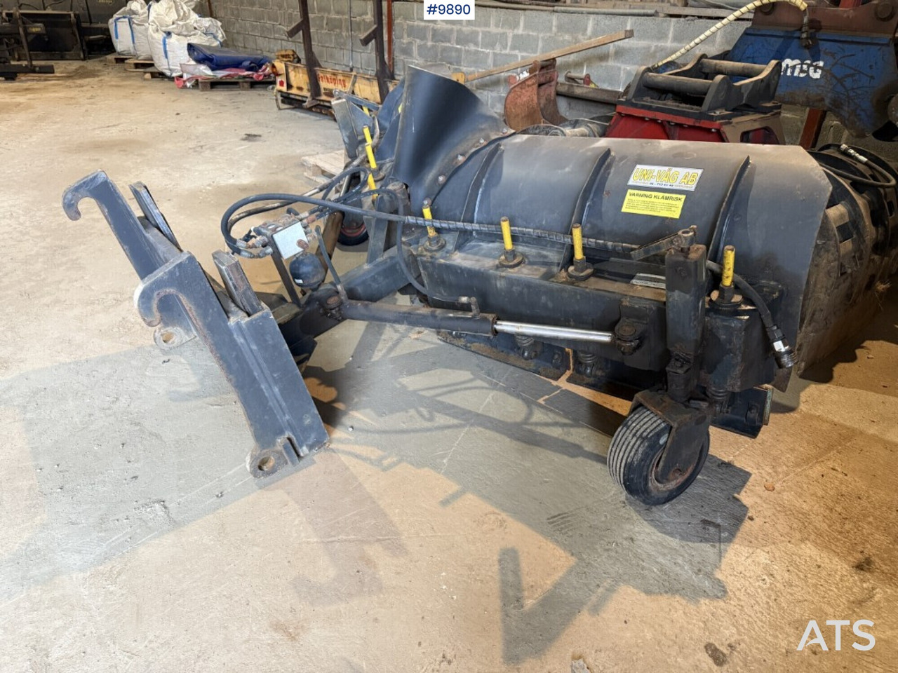 Folding plow - Uni-Väg UV-280 - Stora BM - Schneepflug: das Bild 3 Folding plow - Uni-Väg UV-280 - Stora BM - Schneepflug: das Bild 3