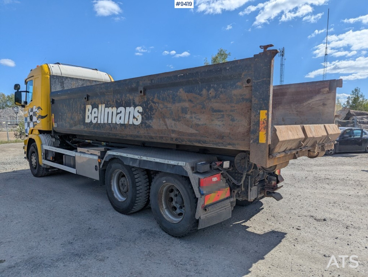 Hooklift Truck Scania R520 6x2 with flatbed - Abrollkipper: das Bild 3 Hooklift Truck Scania R520 6x2 with flatbed - Abrollkipper: das Bild 3
