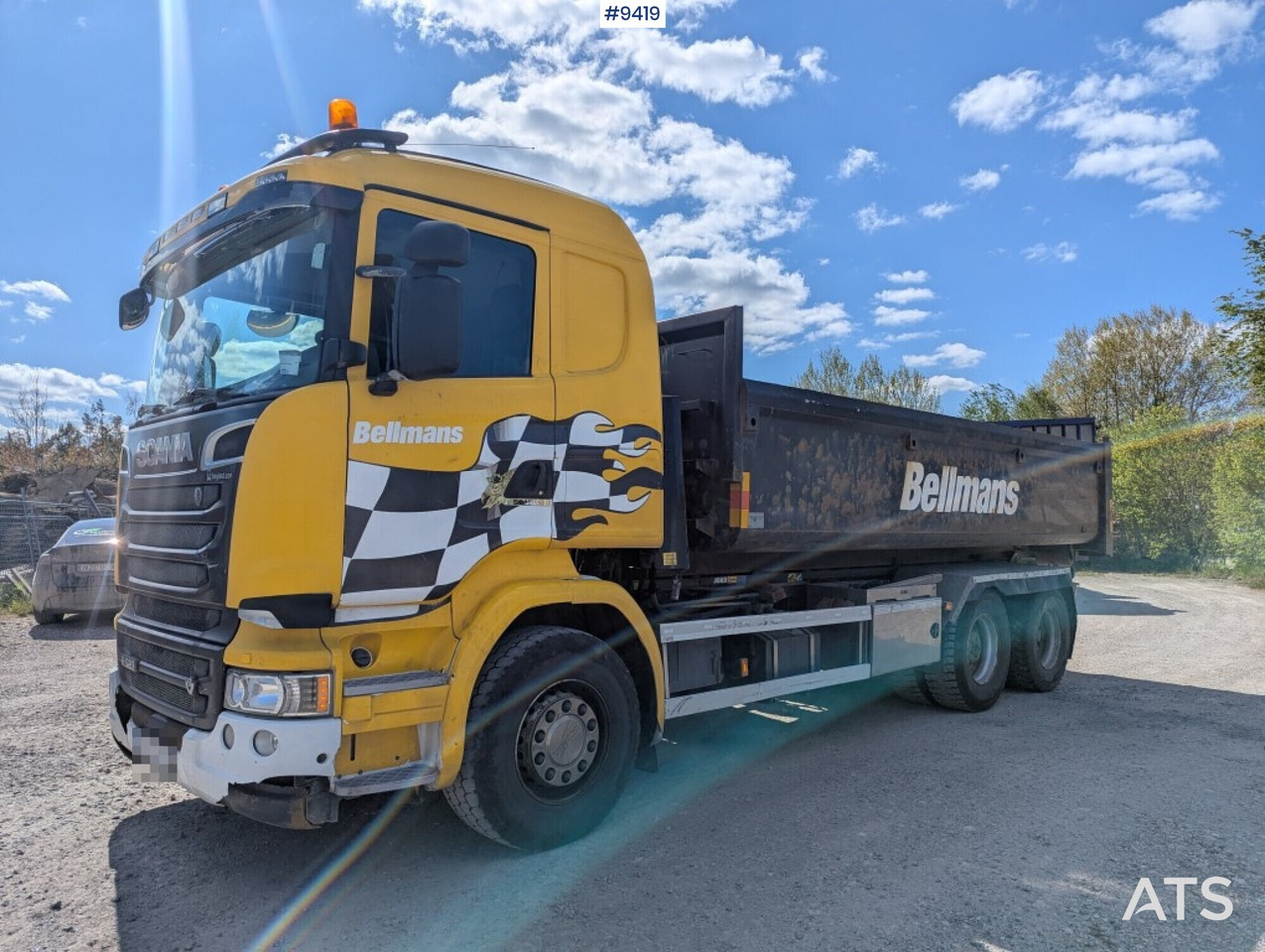 Hooklift Truck Scania R520 6x2 with flatbed - Abrollkipper: das Bild 1 Hooklift Truck Scania R520 6x2 with flatbed - Abrollkipper: das Bild 1
