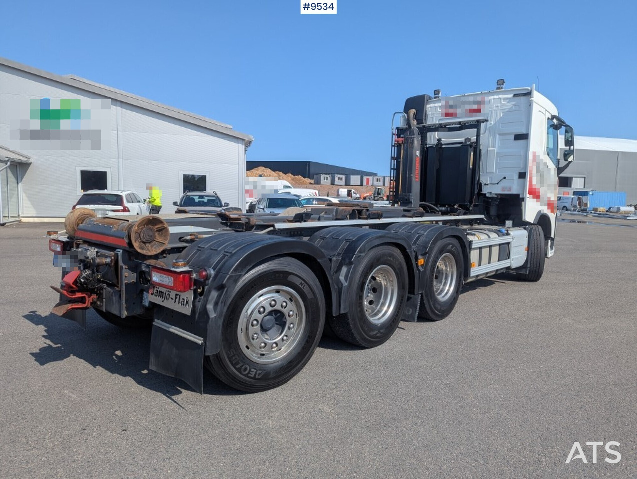 Hooklift Truck Volvo FH540 8x4 (SEE VIDEO) - Abrollkipper: das Bild 3 Hooklift Truck Volvo FH540 8x4 (SEE VIDEO) - Abrollkipper: das Bild 3