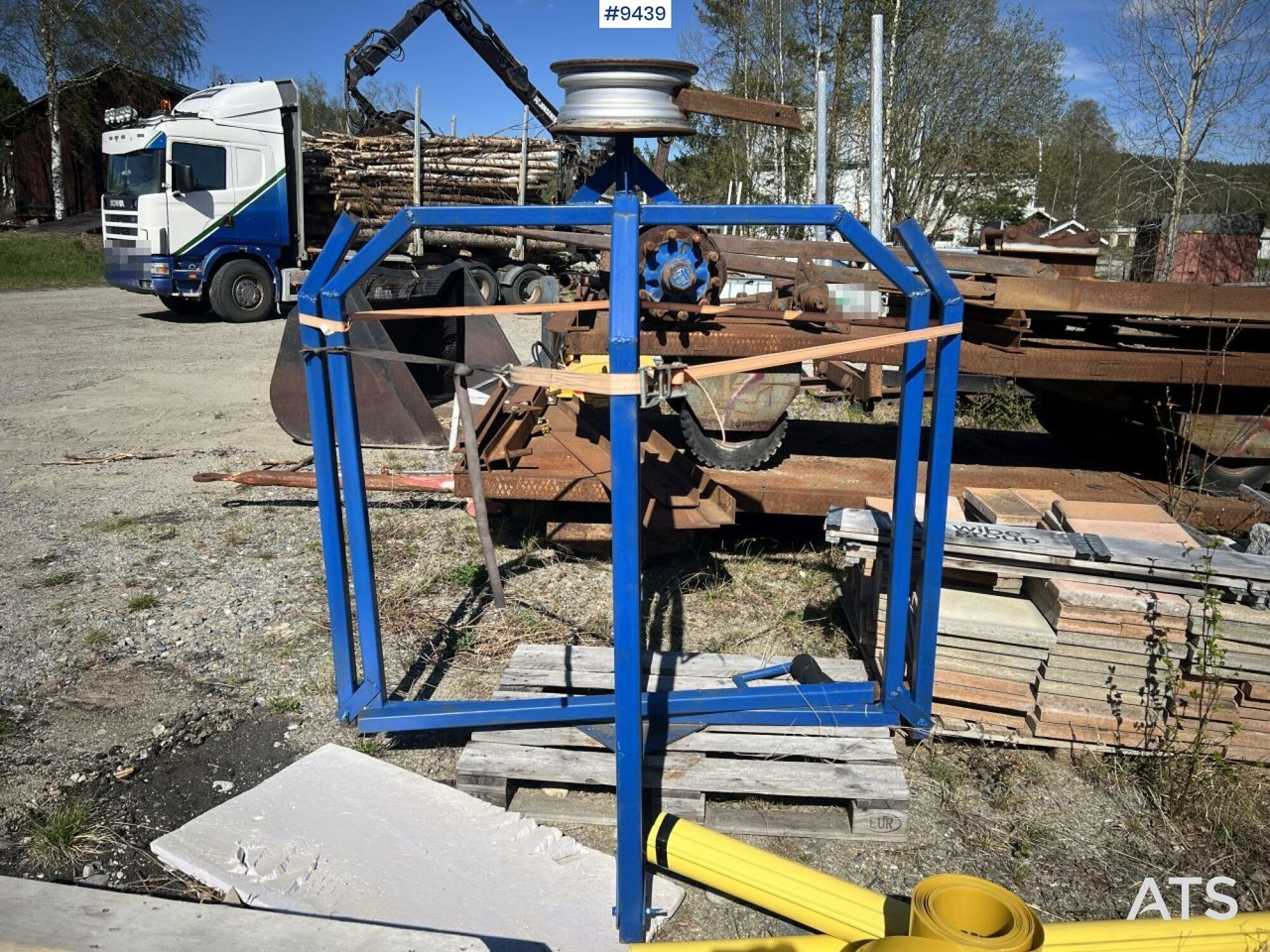 Hose reel for cable trenching - Baugeräte: das Bild 5 Hose reel for cable trenching - Baugeräte: das Bild 5